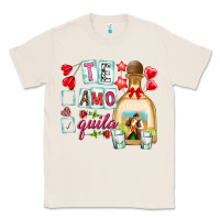 Natural te amo te quila Classic Tee - NancyCooperArtShop