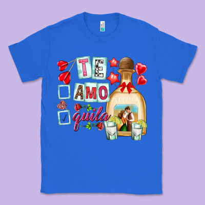 Te Amo Te Quila Classic Tee Designed By Nancycooperartshop