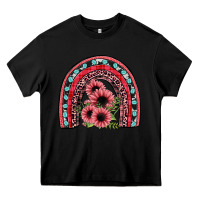 Black valentines sunflower rainbow Heavy Core Tee - JahusDesignShop