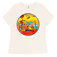 Firefighter Coasters Ladies Tee | Teevron