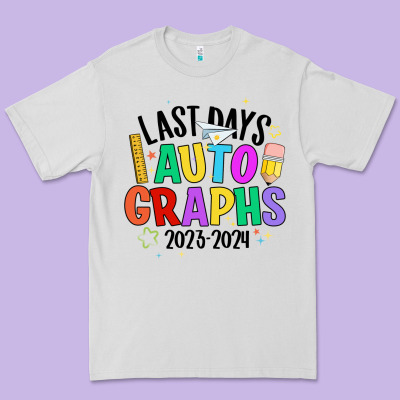 Last Days Auto Graphs Premium Tee Designed By Jahusdesignshop