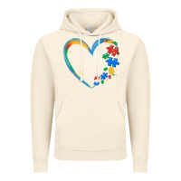Vintage Artic autism heart Vintage Hoodie - MaliasSmallBusiness