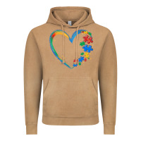 Vintage Camel autism heart Vintage Hoodie - MaliasSmallBusiness