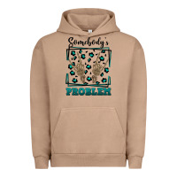 Pigment Burro Somebody's Problem Hand Skeleton Urban Hoodie - FaDigitalArtStudio