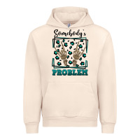 Sandshell Somebody's Problem Hand Skeleton Urban Hoodie - FaDigitalArtStudio