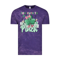 Cloud Purple too cute to pinch Vintage Tee - MaliasSmallBusiness