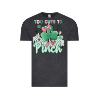 Vintage Black too cute to pinch Vintage Tee - MaliasSmallBusiness