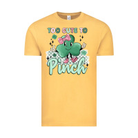 Vintage Mustard too cute to pinch Vintage Tee - MaliasSmallBusiness