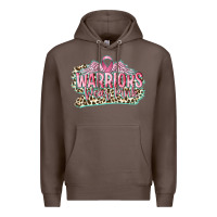 Coffee warriors wear pink breast cancer Premium Hoodie - CowGirlArtShop