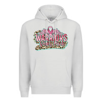 Dove Grey warriors wear pink breast cancer Premium Hoodie - CowGirlArtShop