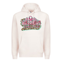 Pale Pink warriors wear pink breast cancer Premium Hoodie - CowGirlArtShop