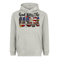 Moon Dust god bless the usa Heavyweight Hoodie - CowGirlArtShop