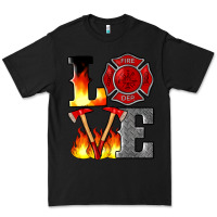 Black firefighter love Premium Tee - Artiststas