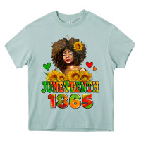 Arona afro woman juneteenth 1865 Heavy Core Tee - AdoDesignShop