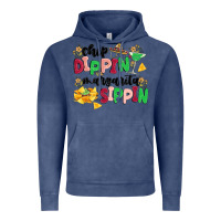 Vintage Denim chip dippin' margarita sippin Vintage Hoodie - MaliasSmallBusiness
