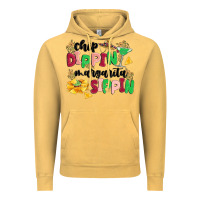 Vintage Mustard chip dippin' margarita sippin Vintage Hoodie - MaliasSmallBusiness