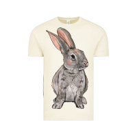 Vintage Arctic Easter bunny Vintage Tee - NancyCooperArtShop