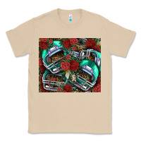 Mushroom floral american football  helmet Classic Tee - NancyCooperArtShop