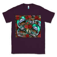Floral American Football  Helmet Classic Tee | Teevron