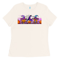 Bone halloween witch gnomes libbey cup Ladies Tee - BundleAndBundleShop