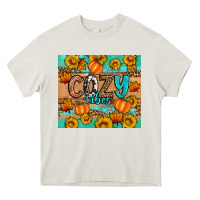 Cream cozy vibes Heavy Core Tee - Artiststas