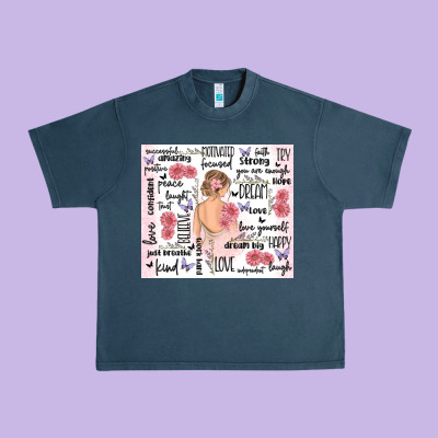 Self Care Urban Heavy Tee Designed By Maliassmallbusiness