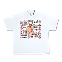 White self care Urban Heavy Tee - MaliasSmallBusiness