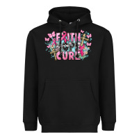 Black Faith hope cure Cancer Awareness Heavyweight Hoodie - HowdyJamesFarm