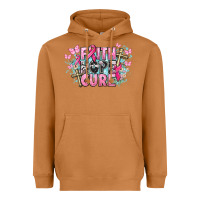 Meerkat Faith hope cure Cancer Awareness Heavyweight Hoodie - HowdyJamesFarm