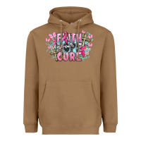 Toasted Coconut Faith hope cure Cancer Awareness Heavyweight Hoodie - HowdyJamesFarm