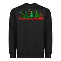 Black christmas trees libbey glass Heavyweight Sweatshirt - BundleAndBundleShop