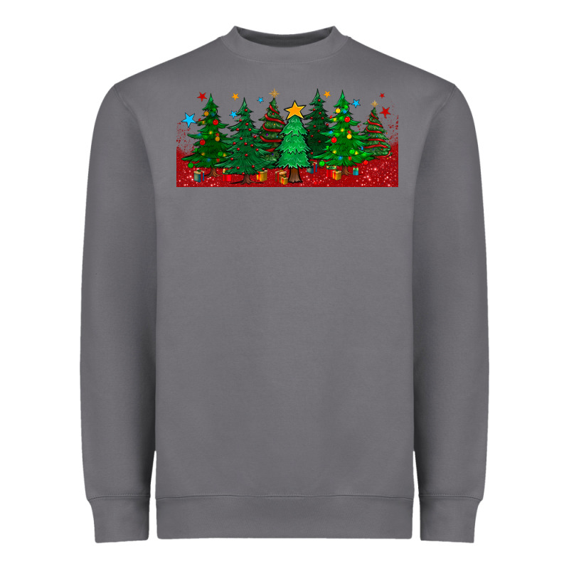 Christmas Trees Libbey Glass Heavyweight Sweatshirt by BundleAndBundleShop | Teevron