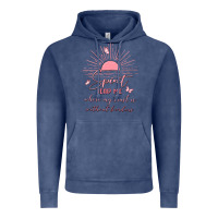 Vintage Denim spririt religious quote Vintage Hoodie - MaliasSmallBusiness