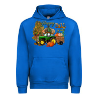 Cobalt Happy Fall Y'all Urban Hoodie - BundleAndBundleShop