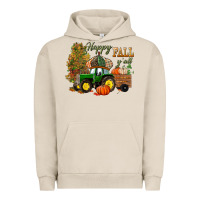 Pigment French Oak Happy Fall Y'all Urban Hoodie - BundleAndBundleShop