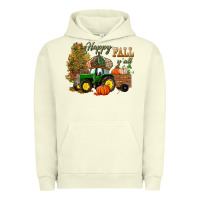 Pigment Pistachio Happy Fall Y'all Urban Hoodie - BundleAndBundleShop
