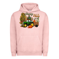 Pigment Salmon Happy Fall Y'all Urban Hoodie - BundleAndBundleShop