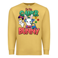 Antique Gold I'm the game Bunny Easter day Premium Sweatshirt - HowdyJamesFarm