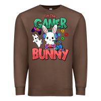 Chestnut I'm the game Bunny Easter day Premium Sweatshirt - HowdyJamesFarm