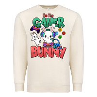 Sandshell I'm the game Bunny Easter day Premium Sweatshirt - HowdyJamesFarm