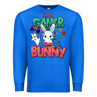 True Royal I'm the game Bunny Easter day Premium Sweatshirt - HowdyJamesFarm