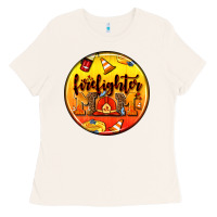 Bone firefighter coasters Ladies Tee - AdoDesignShop
