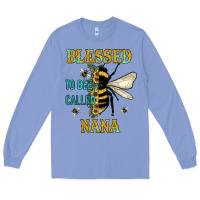 Colony Blue Blessed To Bee Nana Long Sleeve Tee - JahusDesignShop