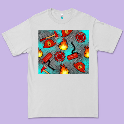 Firefighter Equipment Premium Tee Designed By Artiststas