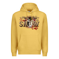 Antique Gold im snow cute Premium Hoodie - CowGirlArtShop