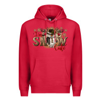 Cardinal im snow cute Premium Hoodie - CowGirlArtShop