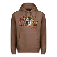 Chestnut im snow cute Premium Hoodie - CowGirlArtShop