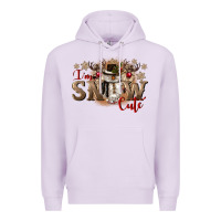 Lilac im snow cute Premium Hoodie - CowGirlArtShop
