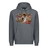 Rock im snow cute Premium Hoodie - CowGirlArtShop