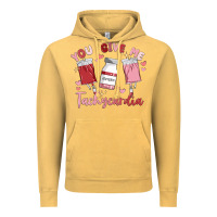 Vintage Mustard you give me tachycardia Vintage Hoodie - MaliasSmallBusiness